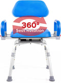 Revolution Pivoting Shower Chair for Bathtub - Swivel Safety Seat