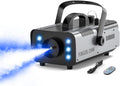 1200W RGB Fog Machine with 6 Colorful LED Lights for Events