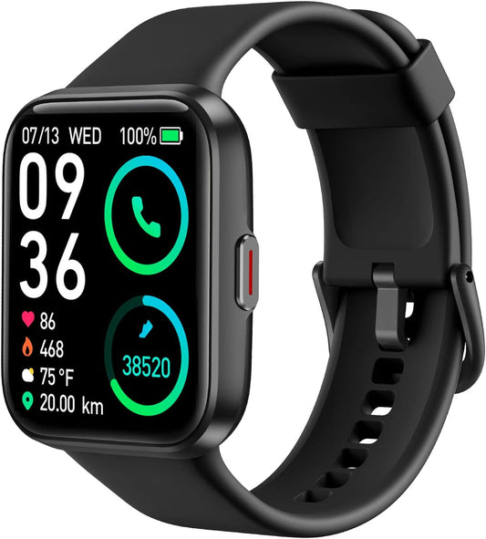 SKG V7 Pro Smartwatch: Alexa Built-in, Bluetooth Call, IP68 Waterproof