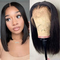 Bob Wig Human Hair 13x4 Lace Front Short Straight Bob for Women