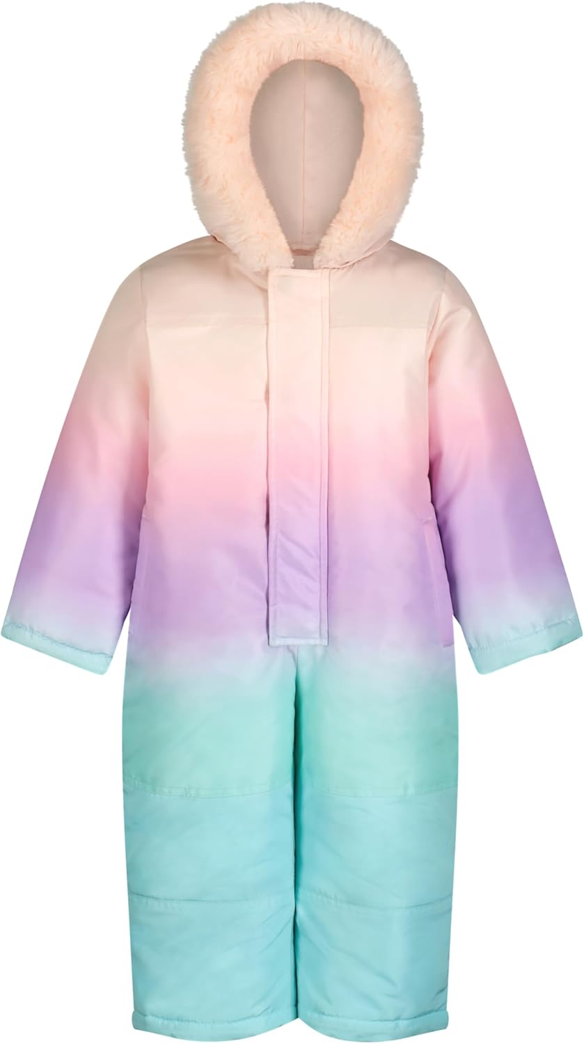 Carter's Baby-Girls 2-Piece Heavyweight Printed Snowsuit With Ears
