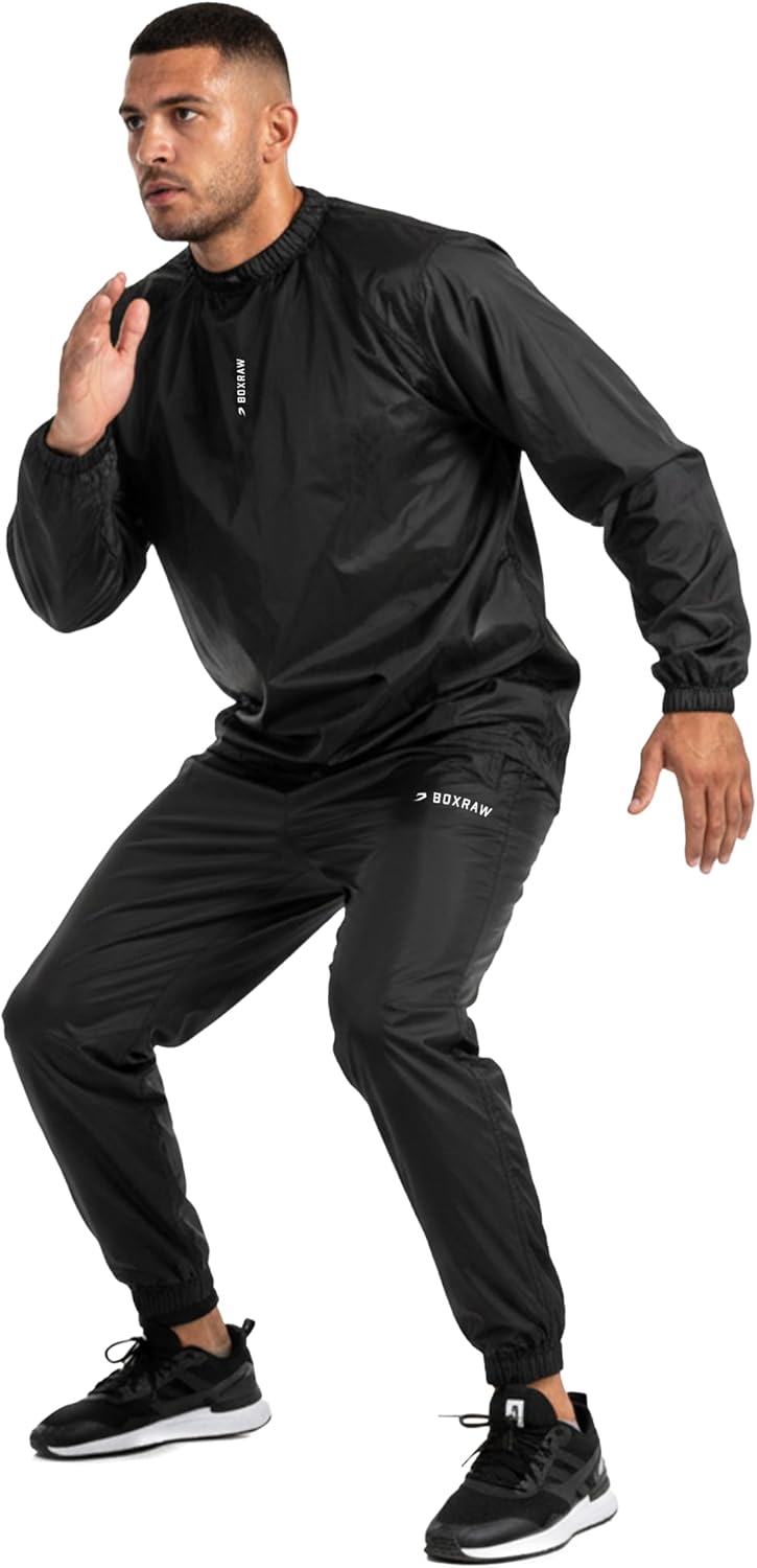 BOXRAW Lineal Professional Sauna Suit for Men - Weight Loss Gear