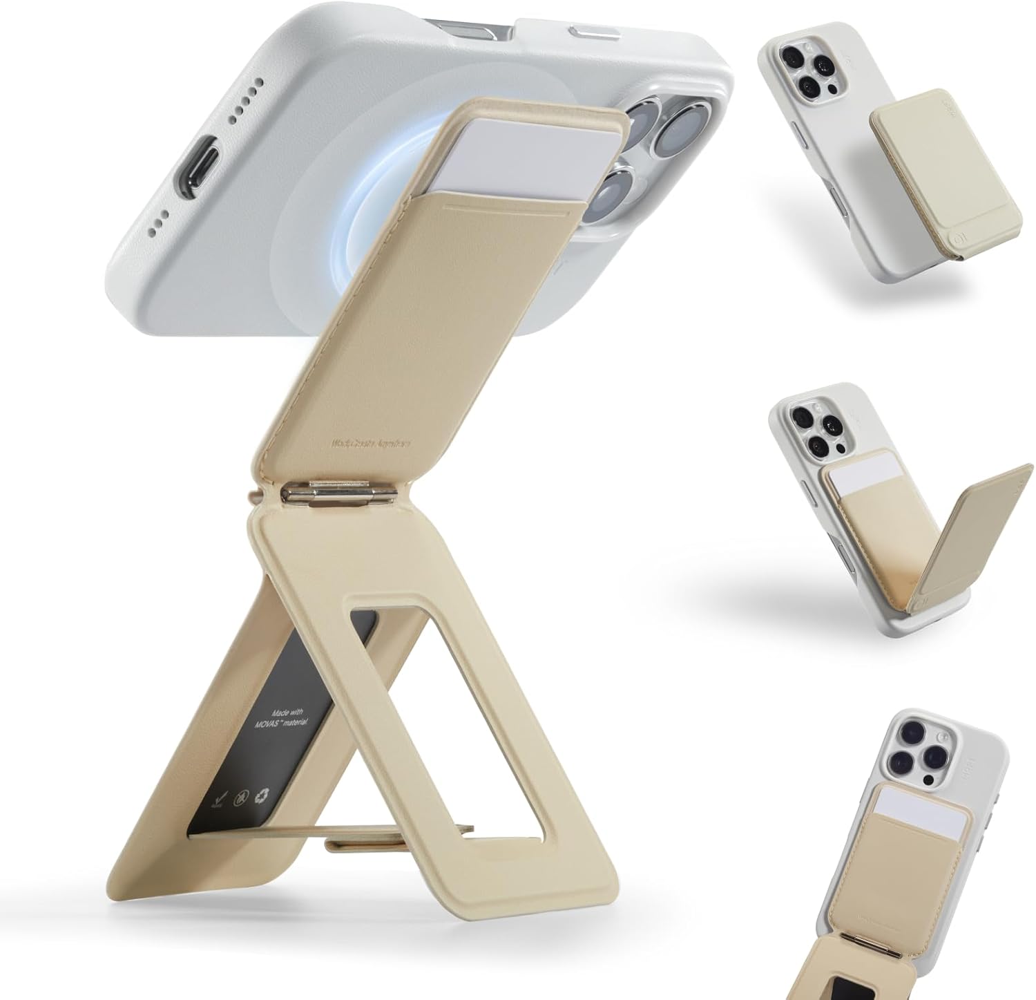 MOFT Phone Tripod Wallet: 3 in 1 MagSafe Stand & Card Holder