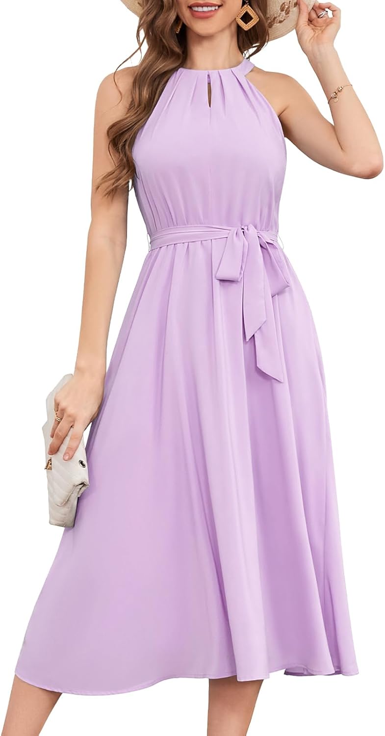 Bbonlinedress Halter Chiffon Wedding Cocktail Dress for Events