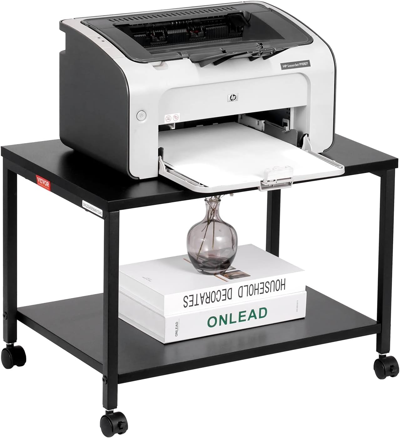 VEVOR Under Desk Printer Stand - Organize Efficiently