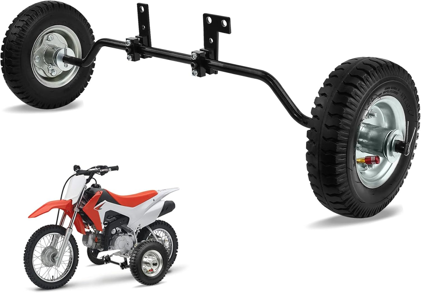 Dirt Bike Training Wheels for 50cc Bikes with 10 Year Warranty