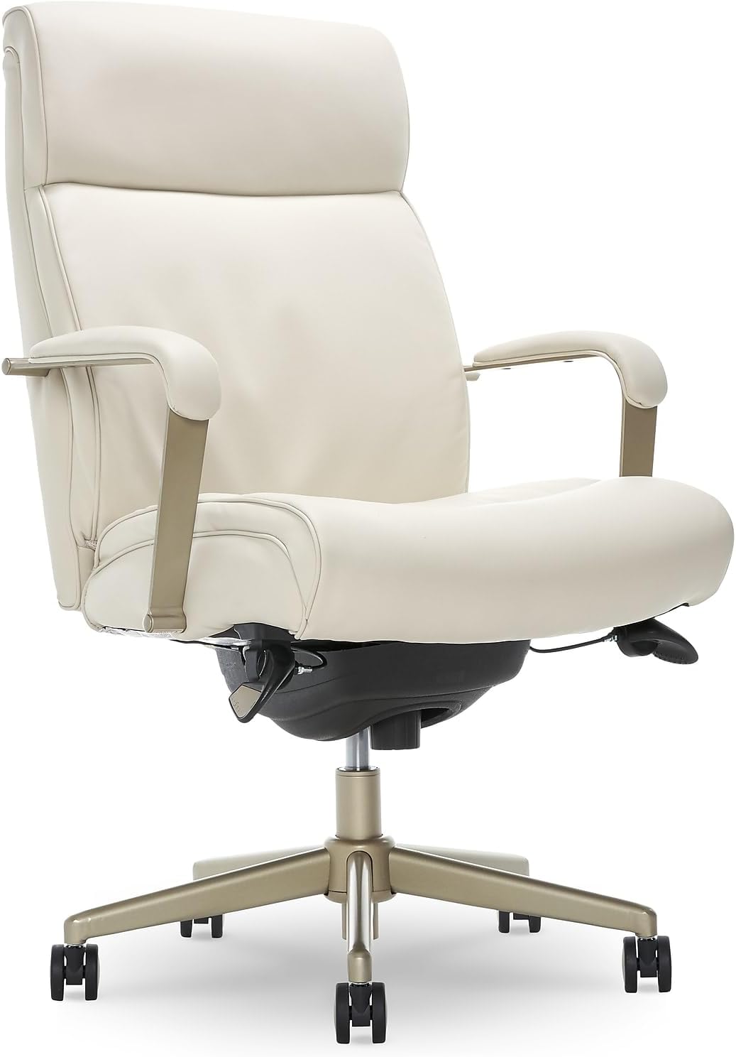 La-Z-Boy Melrose Ergonomic White Executive Chair