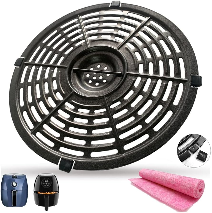 HEISENLIN Non-Stick Grill Pan - Upgrade Your Air Fryer!