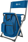 PORTAL Backpack Cooler Chair for Fishing and Camping Trips