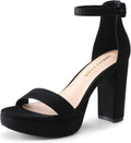 DREAM PAIRS Women's Platform Chunky High Heeled Sandals - Y2K Platform