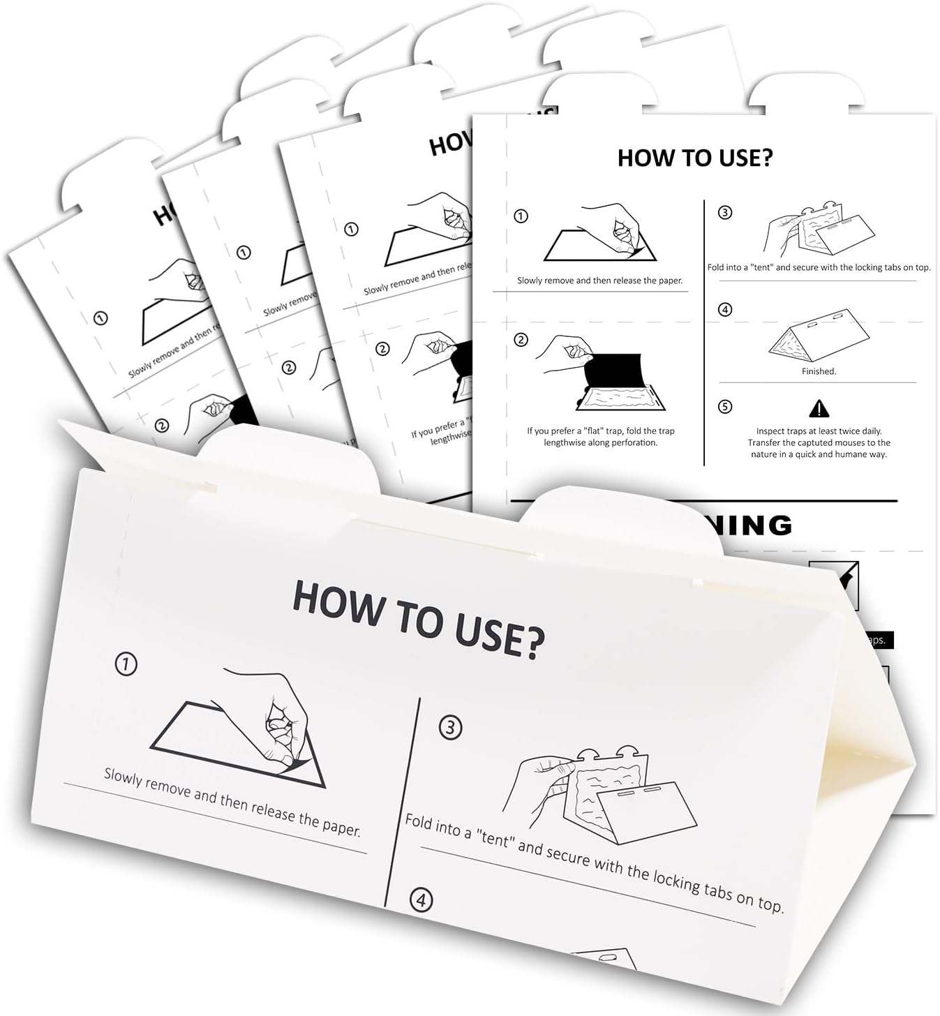 Non-Toxic Bulk Glue Boards - Catch Bugs Easily!