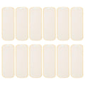 Newborn Cloth Diaper Inserts 12PCS - Soft Super Absorbent Bamboo