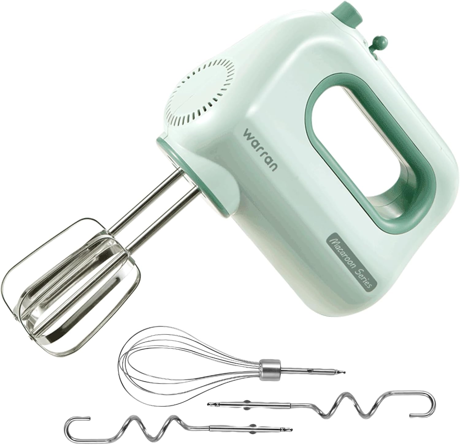 300W Compact Lightweight Electric Hand Mixer for Baking Needs