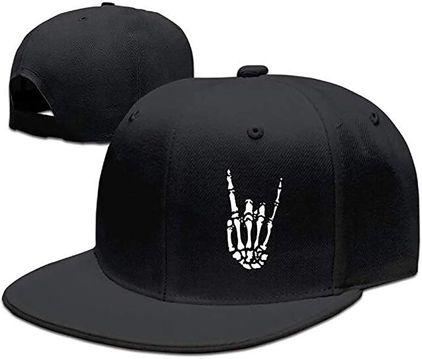 Adjustable Skeleton Snapback for Men by Tijeyi