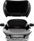 WYNMOTO 10in Windshield Wind Splitter for Harley Road Glide CVO