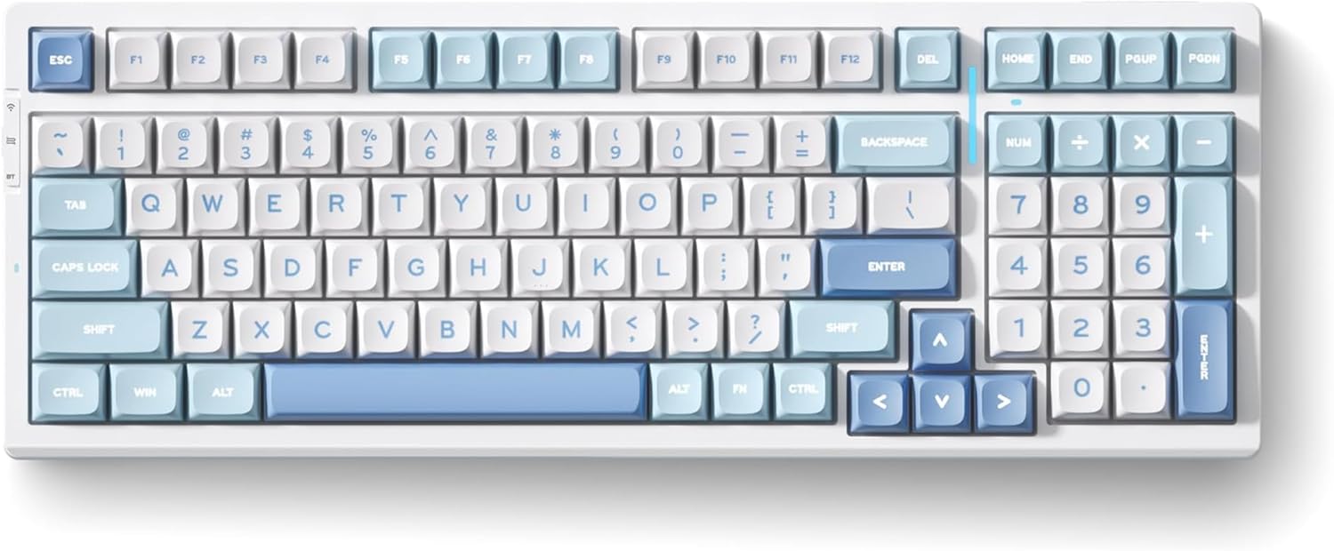 Ultimate Gaming Performance: G98 PRO Tri-Mode Mechanical Keyboard