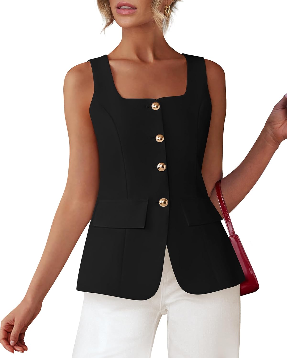 Stylish Sleeveless Suit Vests for Women - Perfect for Summer