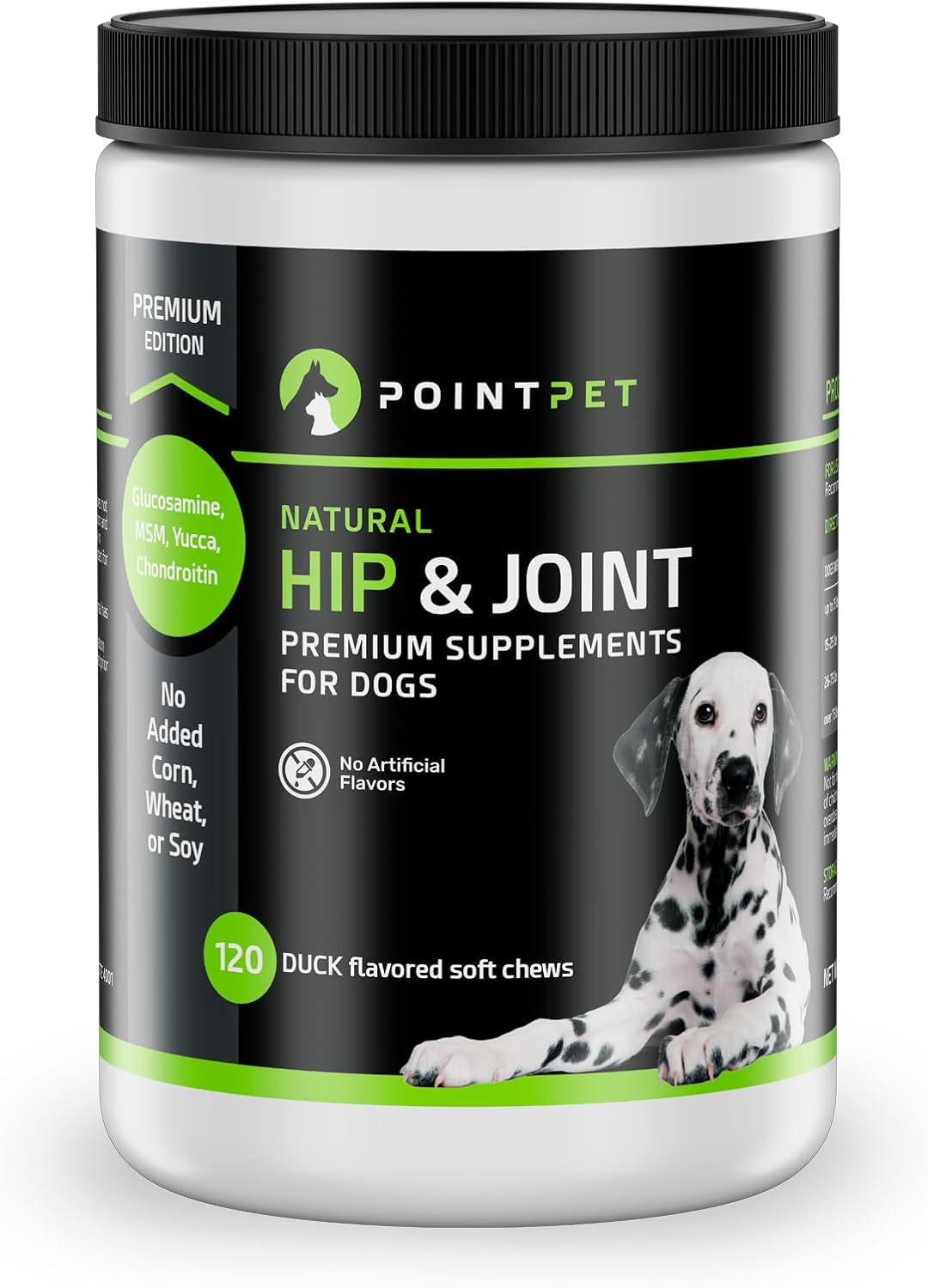 POINTPET Glucosamine for Dogs - Hip & Joint Mobility Chews