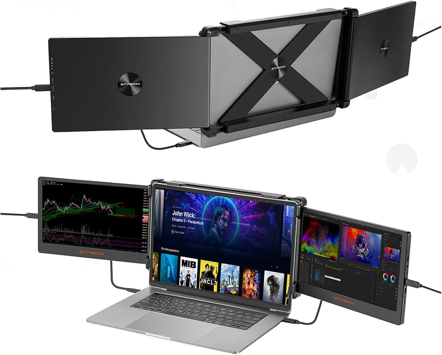 Yunir 11.6 FHD Portable Monitor - Multi-Device Compatibility