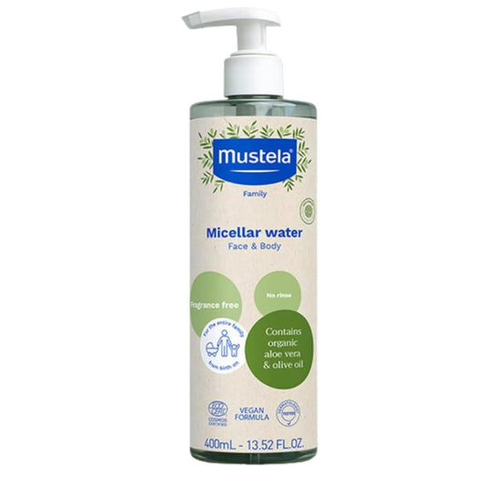 Mustela Organic Micellar Water - Gentle Cleanser