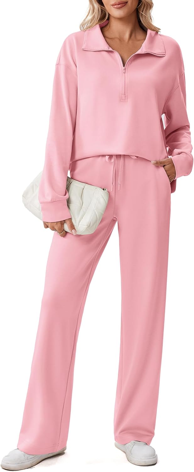 Stylish 2 Piece Sweatsuit Set for Women - Perfect Fall Outfit