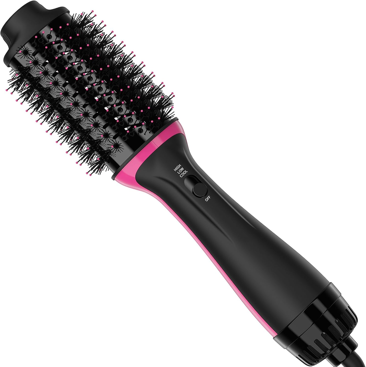 Dimecano Volumizing Hair Dryer Brush - 4-in-1 Ionic Styling!