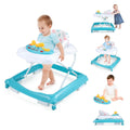 Baby Walker for Boys Girls 7-14 Months - Foldable 4-in-1 Activity
