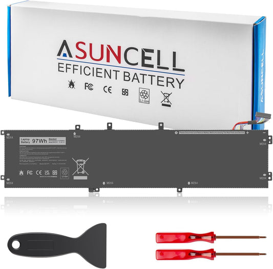 ASUNCELL 6GTPY 97WH Battery for Dell XPS and Precision Models
