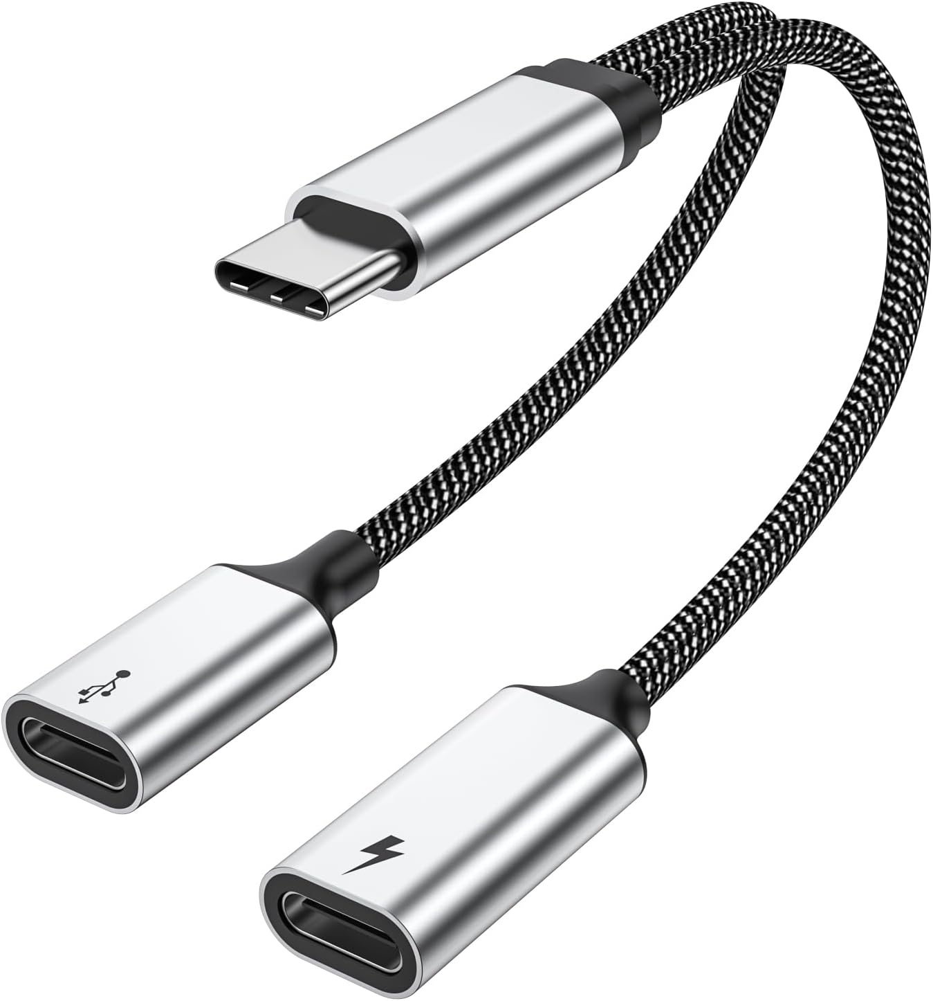 USB C Splitter Double Charging Hub by MOGOOD