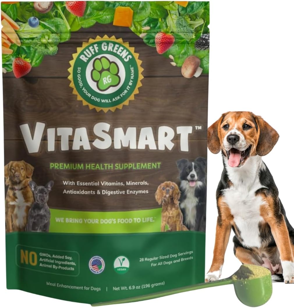 Ruff Greens Dog Food Topper for Hip & Joint Health Support