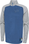 Outerstuff NFL Men's O-Line Performance 1/4 Zip Pullover (Style FBLX)