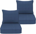 Goodgoods 24x24 inch Outdoor Deep Seat Patio Cushions Set