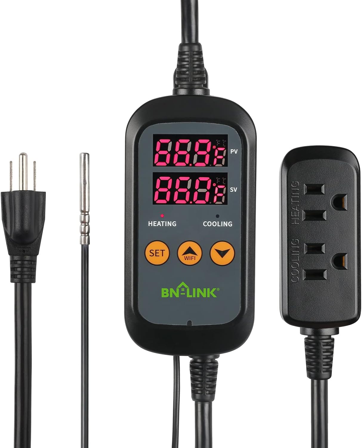 BN-LINK Smart WiFi Digital Temperature Controller for Home Use