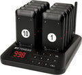 Retekess TD157 Vibrating Pager System - 10 Pagers with 984ft Range