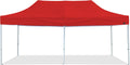 Rocket Canopy: Heavy Duty 10x20ft Tent - Waterproof&Fireproof, Commercial Grade, 2 Hex Leg Frame