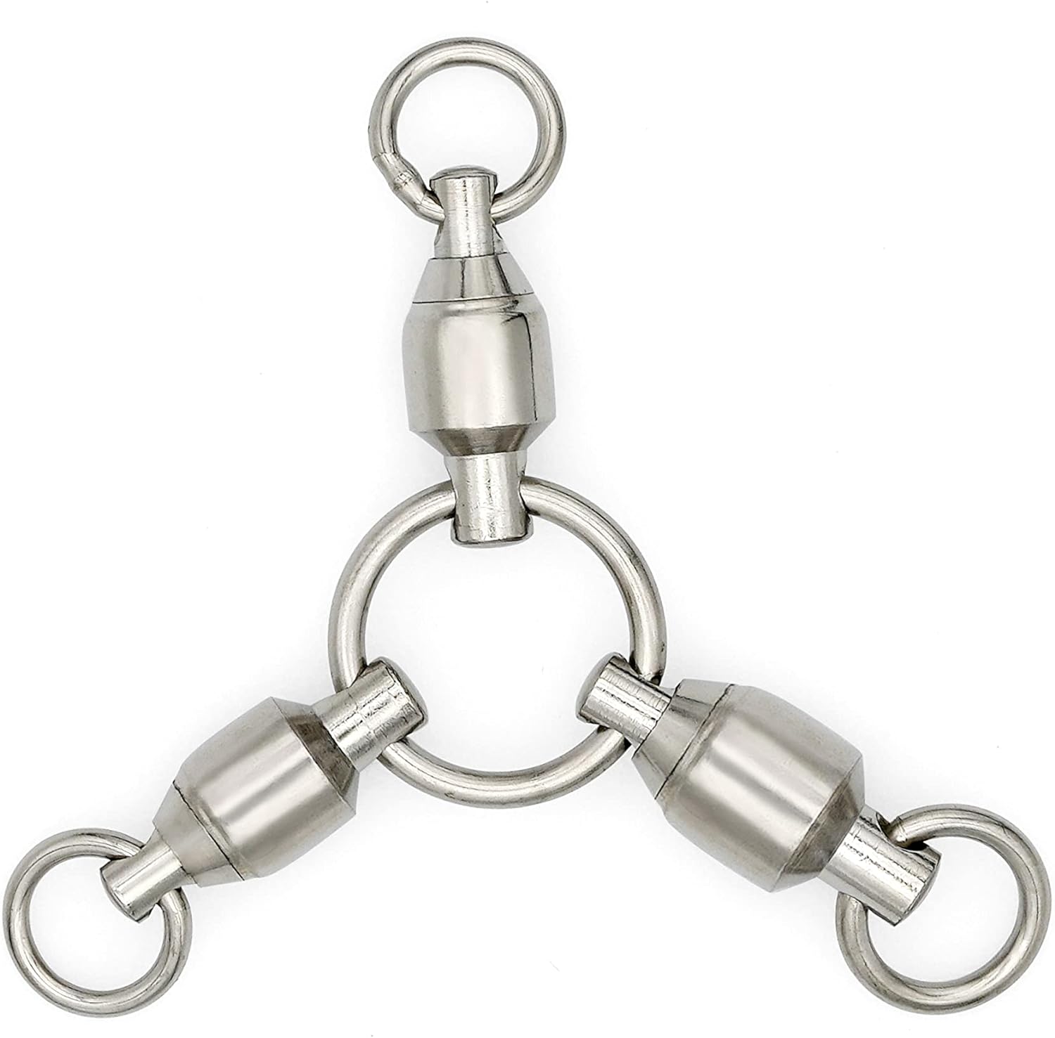 BLUEWING 3-Way Swivels Fishing Set | Brass/Stainless Steel | 10pcs | 104lbs-168lbs