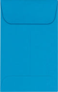 LUXPaper Coin Envelopes for Crafts and Small Items - Pool Blue