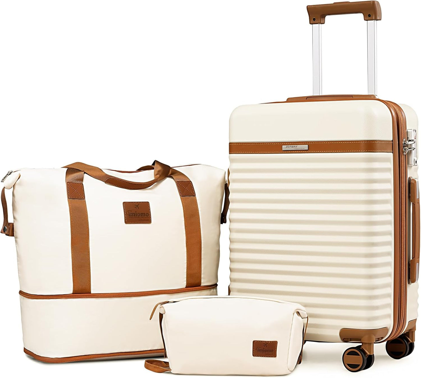 Joyway Luggage 20 Inch Carry On Set with Spinner Wheels and TSA Lock