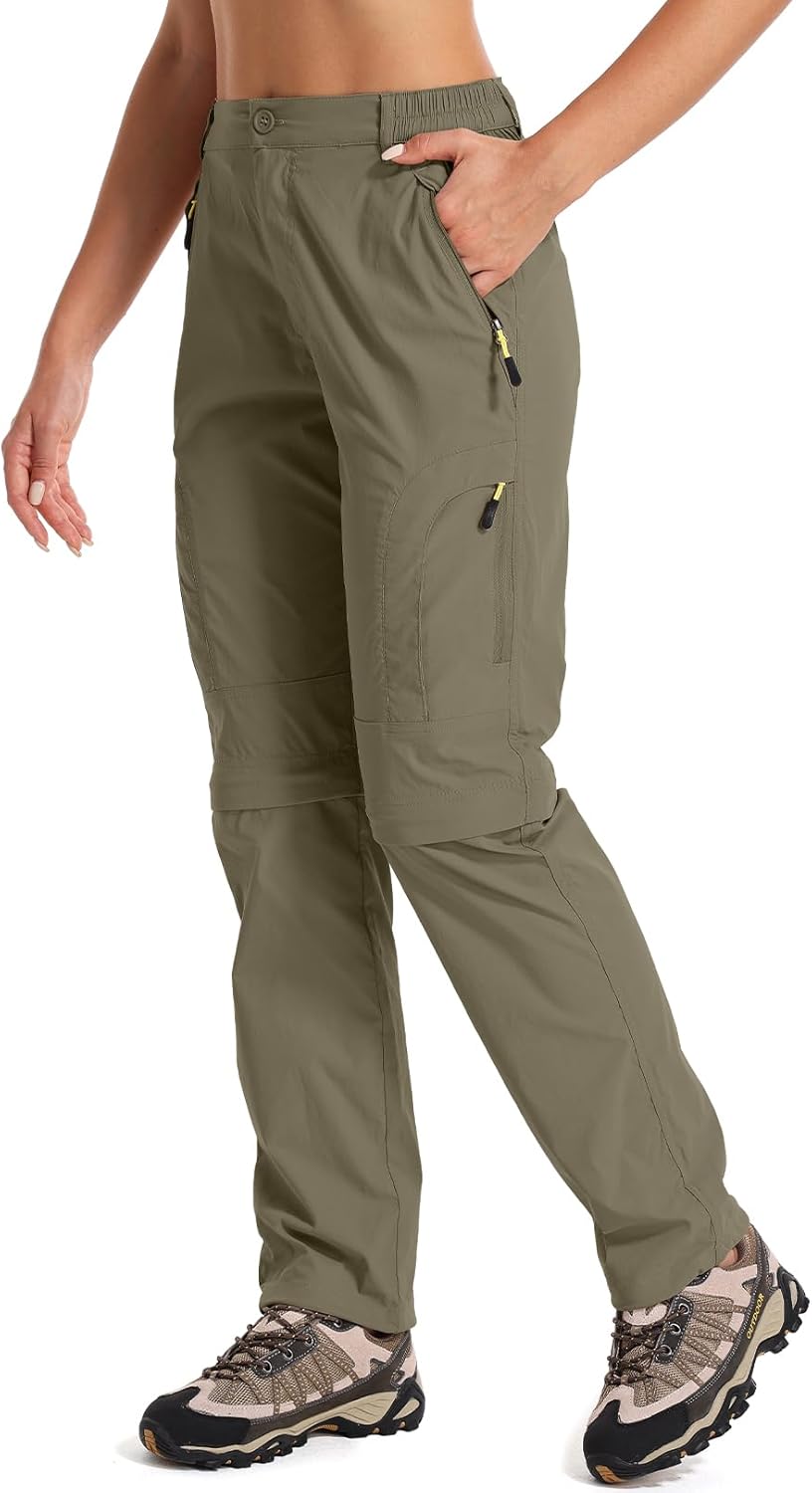 Women's Hiking Pants Convertible Quick Dry Lightweight Outdoor