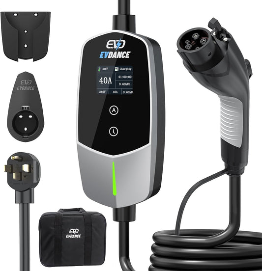 Level 2 EV Charger 40Amp 240V Fast Charging for Electric Vehicles