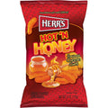 Herrs Hot & Honey Cheese Curls Pack of 12 - Spicy Sweet Snack