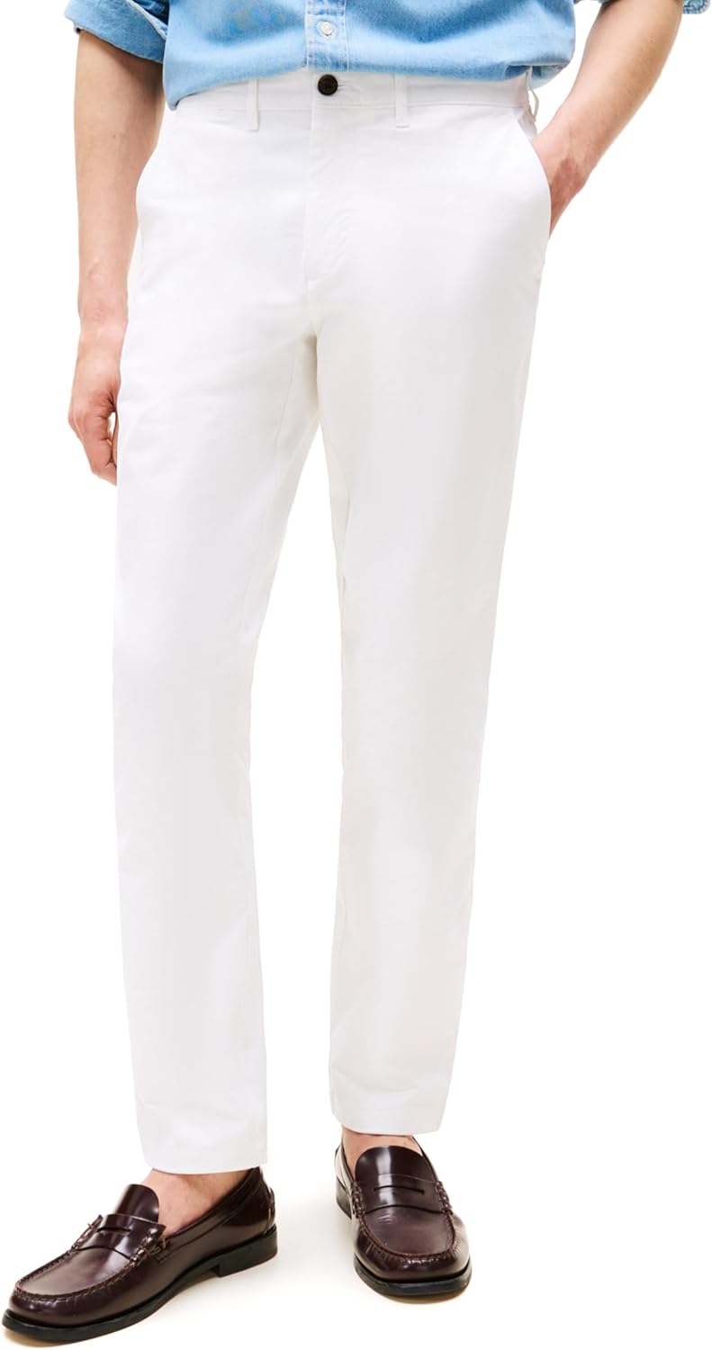 Tommy Hilfiger Men's Slim Fit Stretch Cotton Chino Pants Review