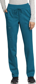 Cherokee Scrubs Mid Rise Tapered Leg Drawstring Pant - Comfortable Fit