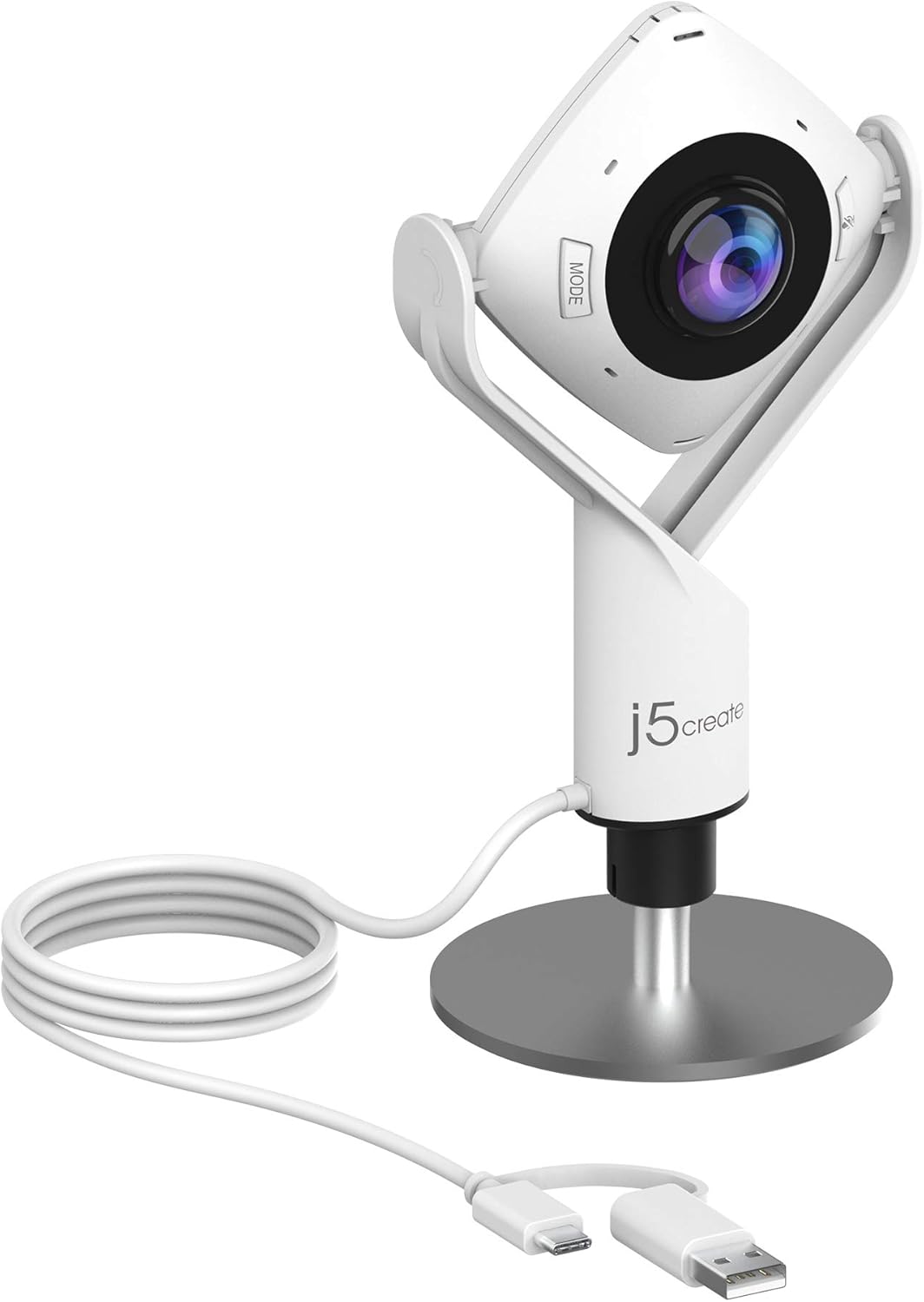 j5create 360 Degree Meeting Webcam for Video Conferencing