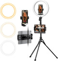 12 in Ring Light with 74 in Extendable Tripod Stand - Professional