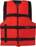ONYX General Purpose Coast Guard Approved Boating Life Jacket - Secure