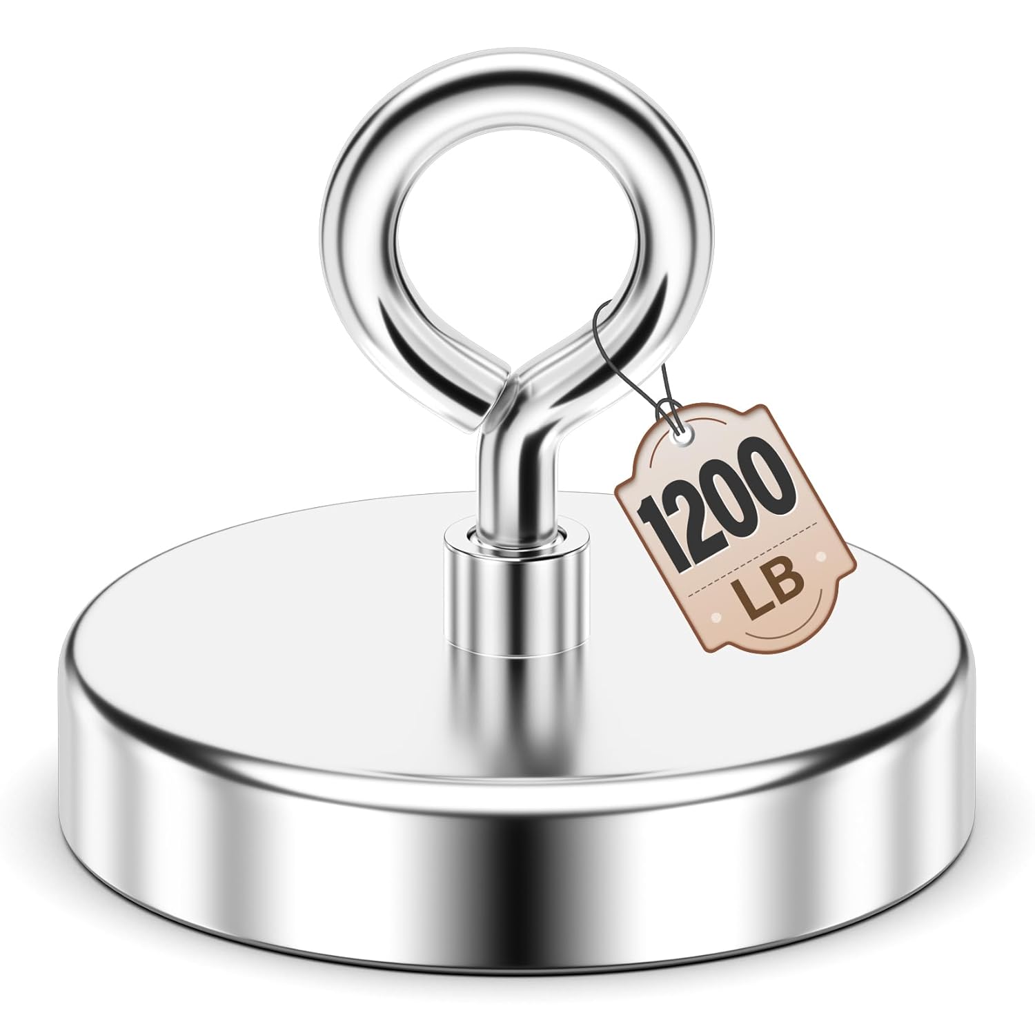 FINDMAG Neodymium Fishing Magnet with 1200LBS Pulling Power