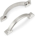 Probrico 3 in (76mm) Brushed Satin Nickel Cabinet Handles - Durable