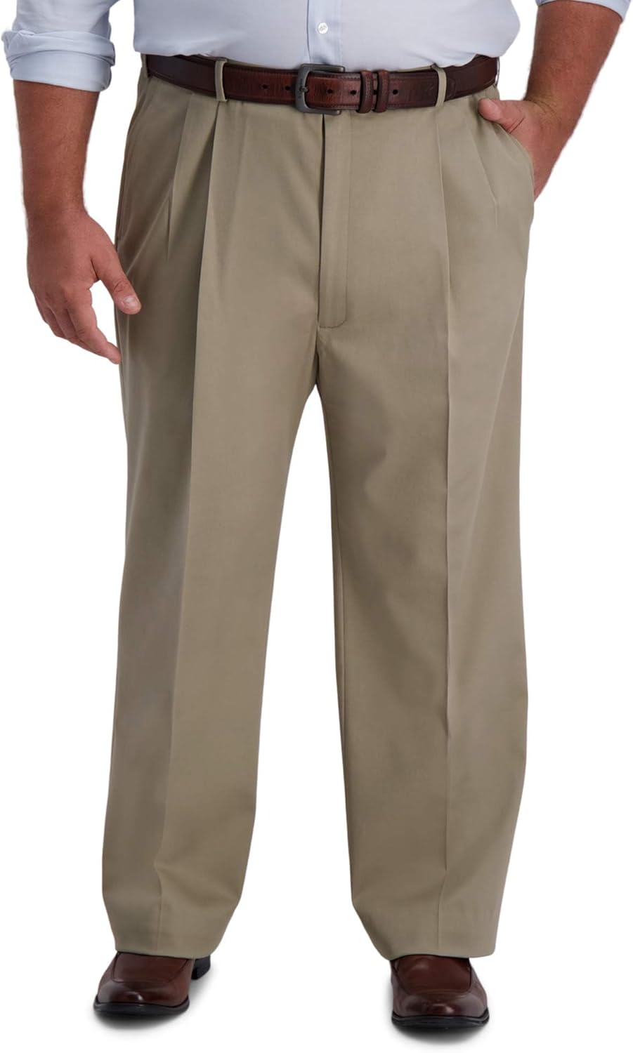 Haggar Men's Iron Free Premium Khaki Classic Fit Pants Review