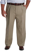 Haggar Iron Free Premium Khaki Classic Fit Pleat Front (Style JZCW)